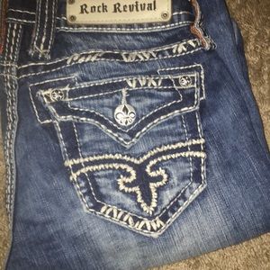 Rock Revival flare jeans size 25